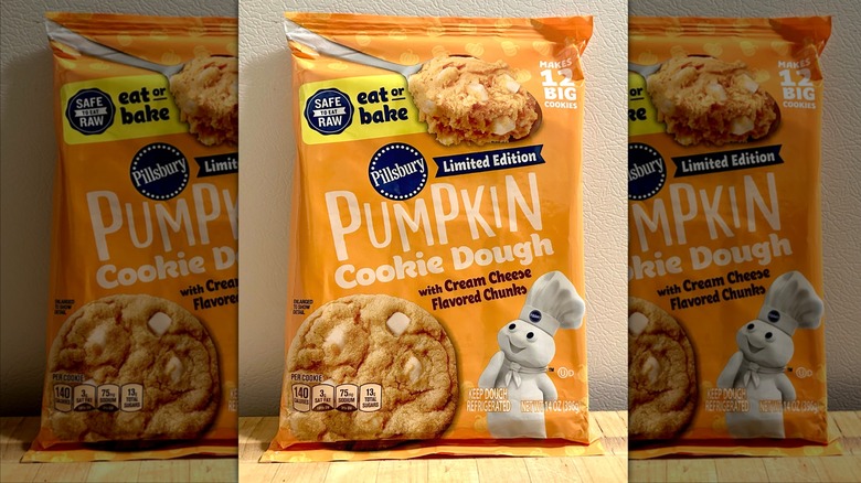 Pillsbury Pumpkin Cookie Dough 