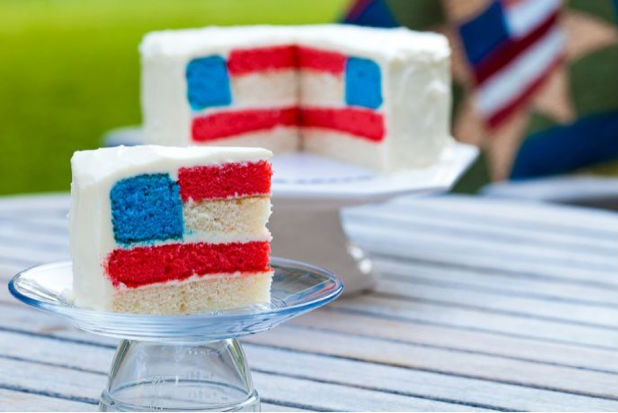 Flag Cake