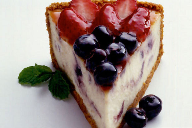 Red, White, and Blue Cheesecake