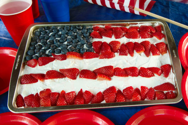 Kraft Flag Cake