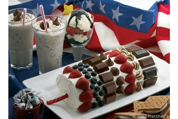 Hershey's Firecracker Cake 