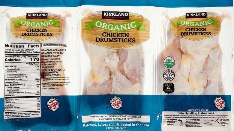 Kirkland Signature Organic Chicken Drumsticks