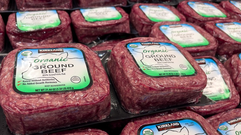 The Kirkland Signature Organic Ground Beef