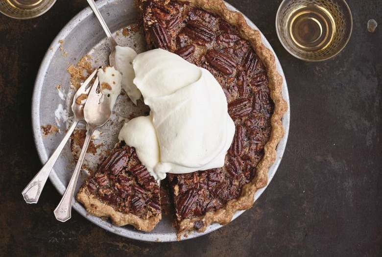 Brown Butter Pecan Pie With Espresso Dates