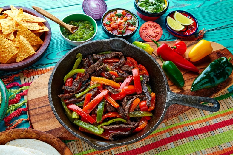 Pan-Fried Fajita Steaks