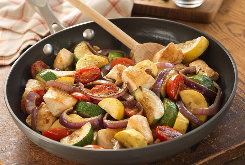 Easy Chicken Skillet One-Dish Dinner