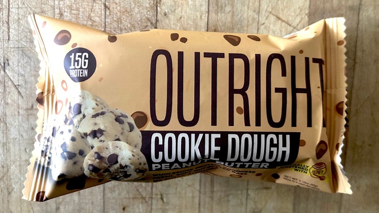 Outright Cookie Dough Peanut Butter bar