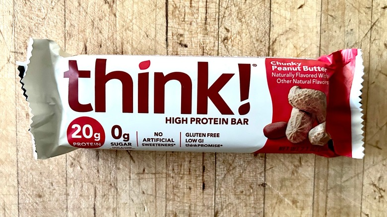 think! Chunky Peanut Butter bar