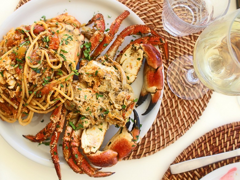 Spaghetti and Crabs