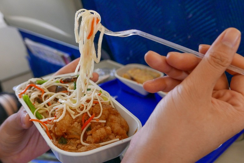 The September 11th attacks affected in-flight dining 