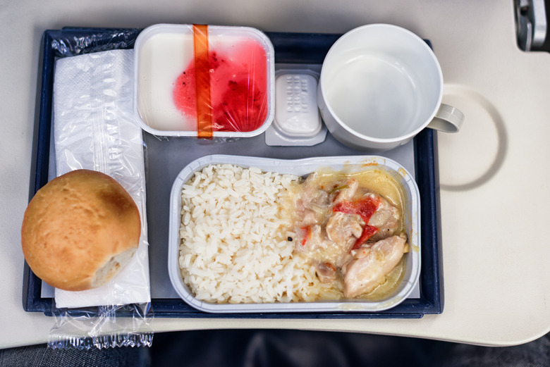 You can buy in-flight meals on the black market 