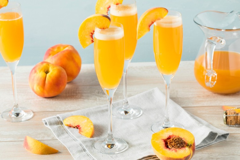 Classic Cipriani Peach Bellini 