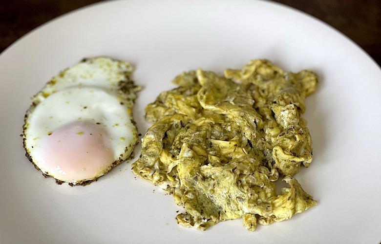 Pesto Eggs