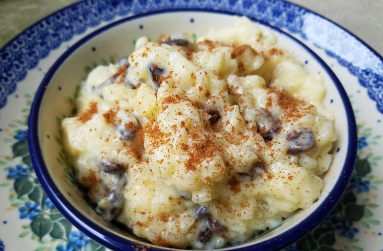 Old-Fashioned Rice Pudding 