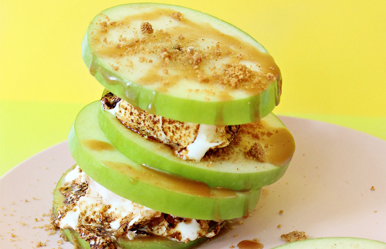 Caramel Apple Pie S'mores