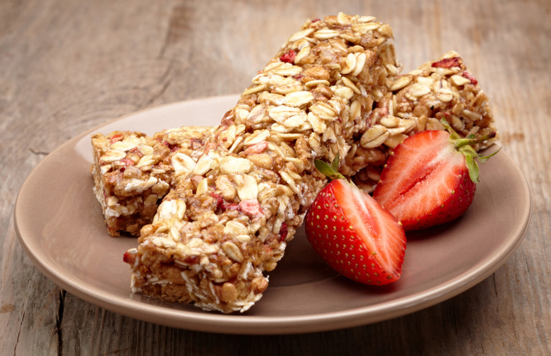 Cranberry Strawberry Breakfast Bars