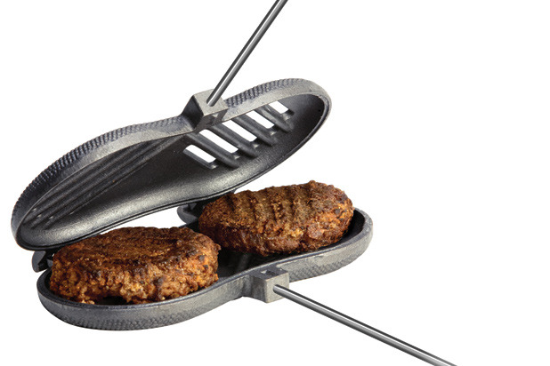 Cast-Iron Double Burger Griller