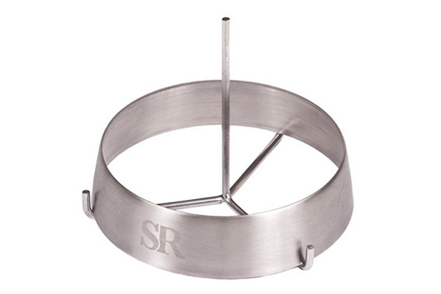 Steven Raichlen Large Stainless Steel Grill Ring with Spike