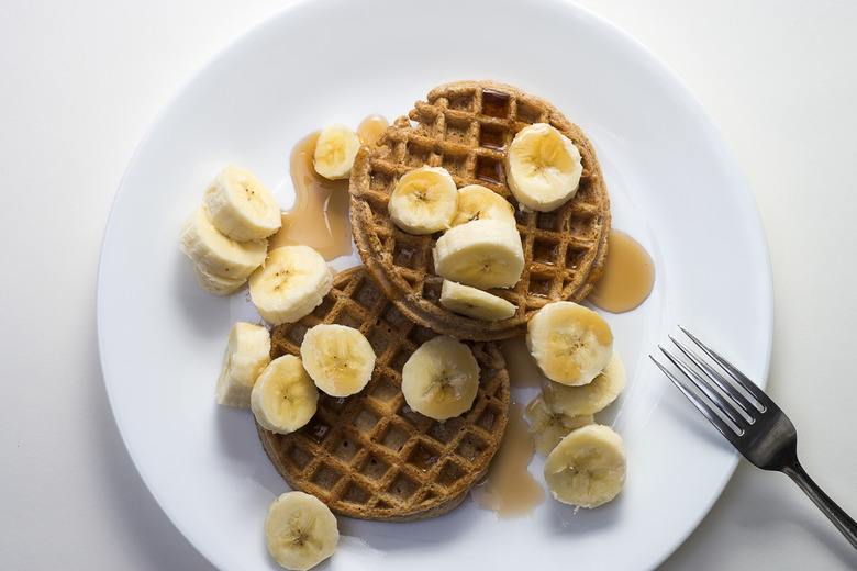 Whole-Wheat Banana Waffles