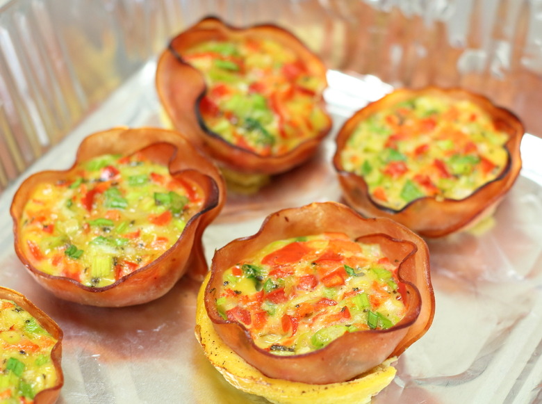 Ham and Egg Omelet Cups