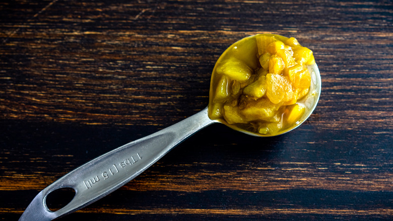 Tablespoon of diced green chiles