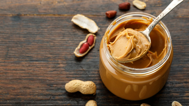 Spoonful of peanut butter