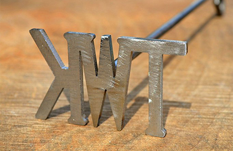  The Monogrammed Barbecue Branding Iron: $58.95 on Hammacher Schlemmer