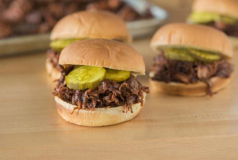 Apple Butter Barbecue Jackfruit 'Pulled Pork' Sandwiches