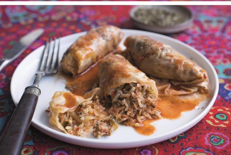 Cabbage Rolls in Tomato and Sumac