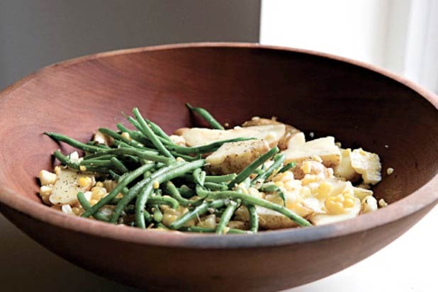 Corn, String Bean, and Potato Succotash Salad