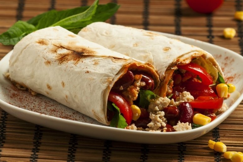 Quick and Easy Ground Beef Burrito