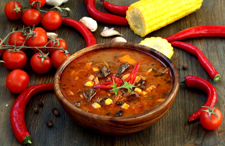 Spicy Corn and Chicken Chili