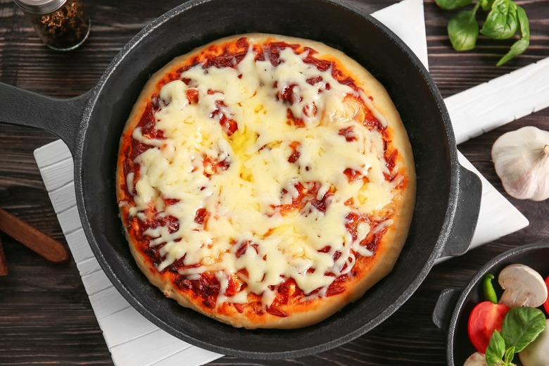 Thin-Crust Stovetop Pizza