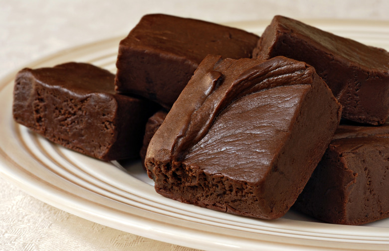 Dark Chocolate Sea Salt Avocado Fudge