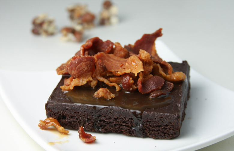 Kahlua, Espresso Bean, and Bacon Fudge