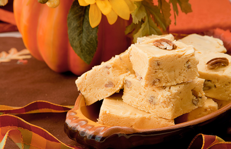 Pumpkin Butterscotch Fudge Bars