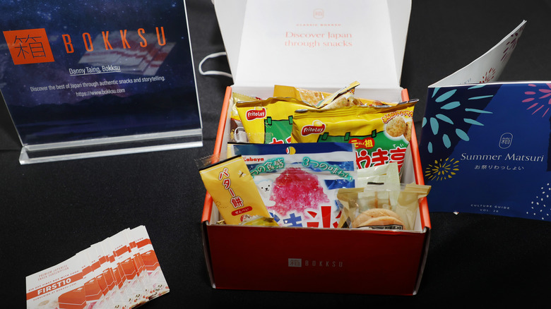 open Bokksu box