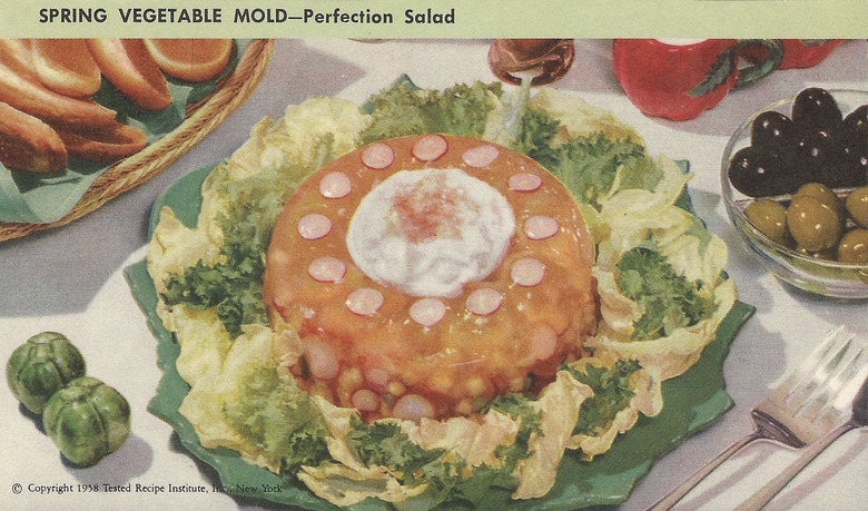 Spring Vegetable Mold — Perfection Salad