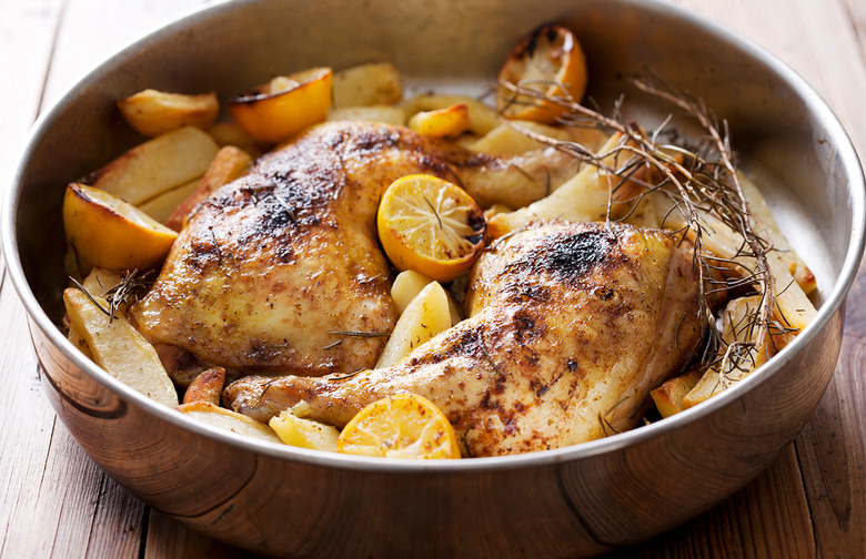 Roasted Chicken With Lemon and Herbs