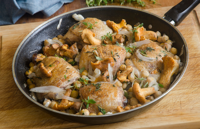 Slow-Roasted Chicken With Tarragon and Peas