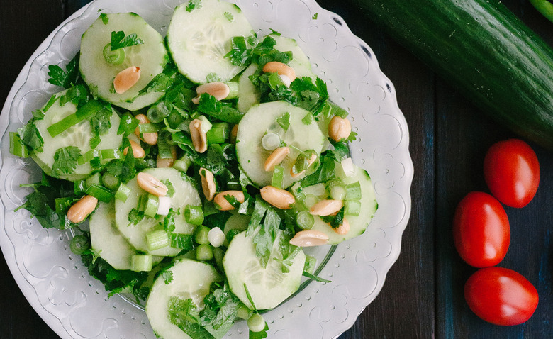 Khamang Kakdi (Cucumber and Peanut Salad)