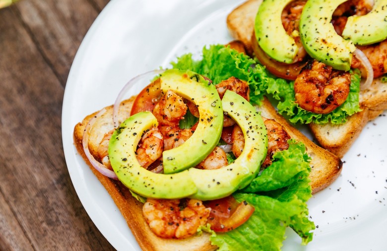 Shrimp Sandwiches With Chili Mayonnaise 