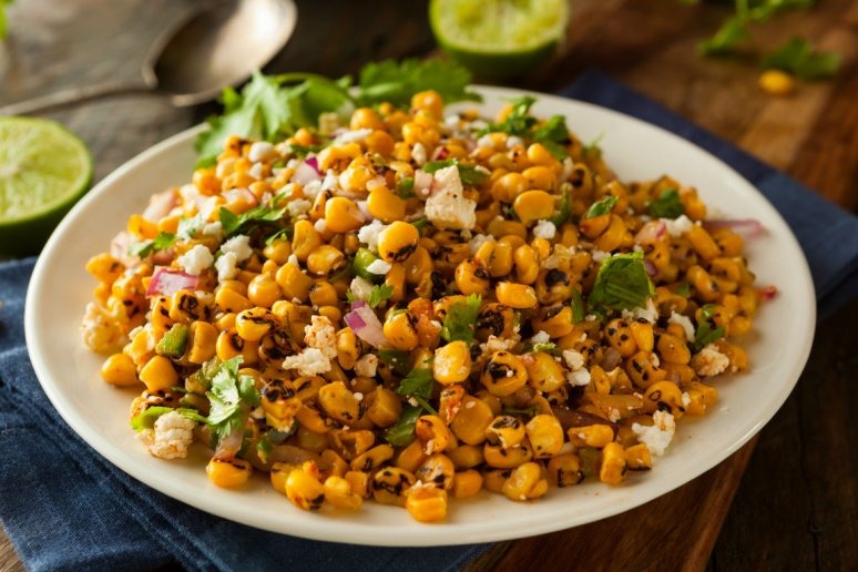 Charred Mexican Corn Salad