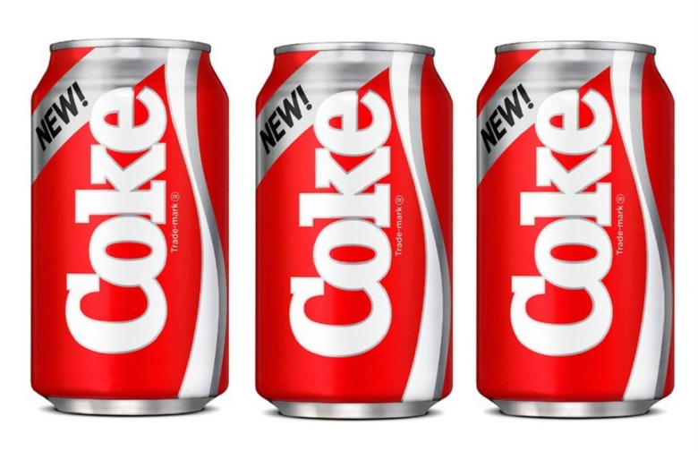 New Coke was relaunched 34 years after it flopped