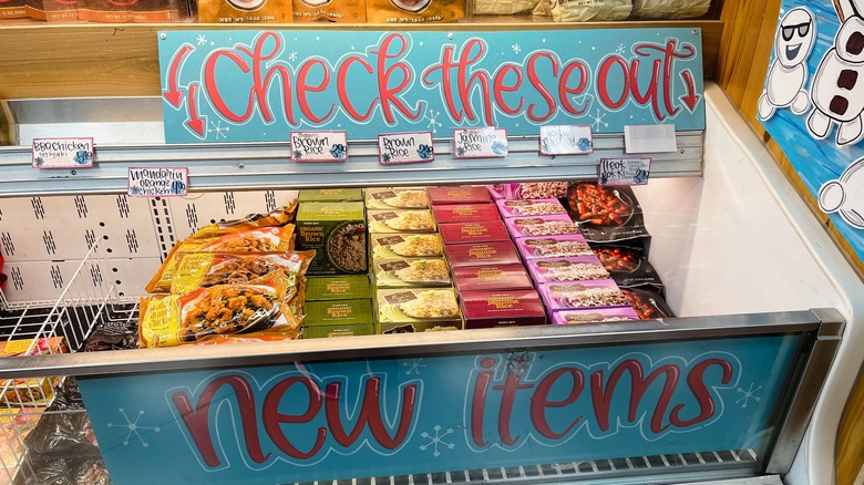 New frozen food products at Trader Joe's