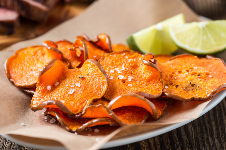 Deep-Fried Pumpkin Crisps