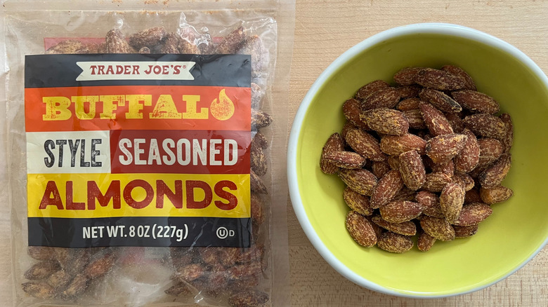 Trader Joe's Buffalo seasoned almonds
