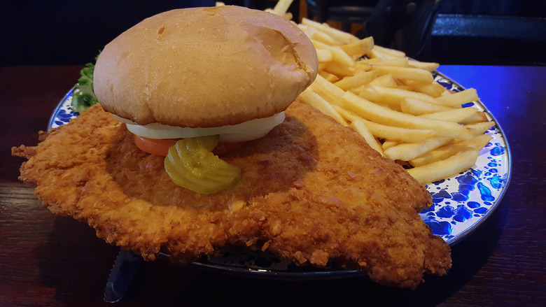 Pork Tenderloin Sandwich