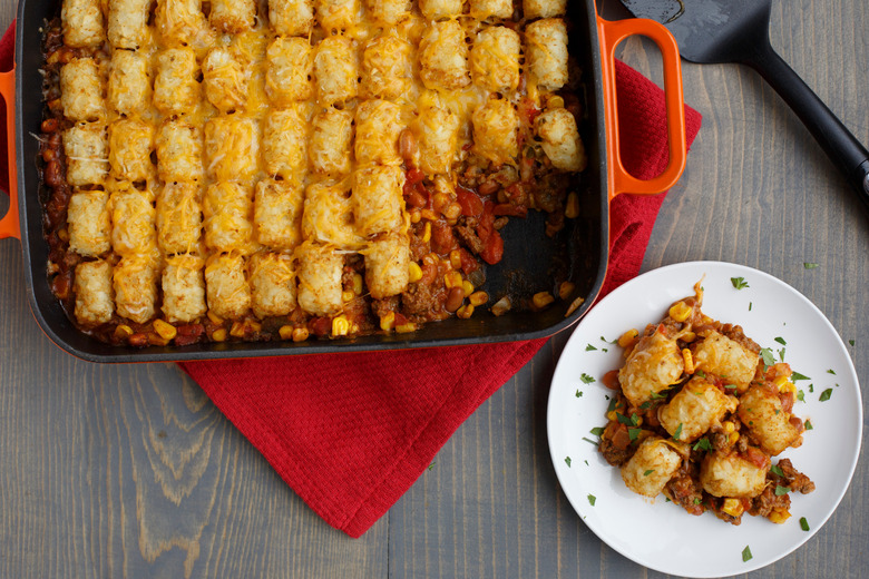 Taco Tater-Topped Hotdish