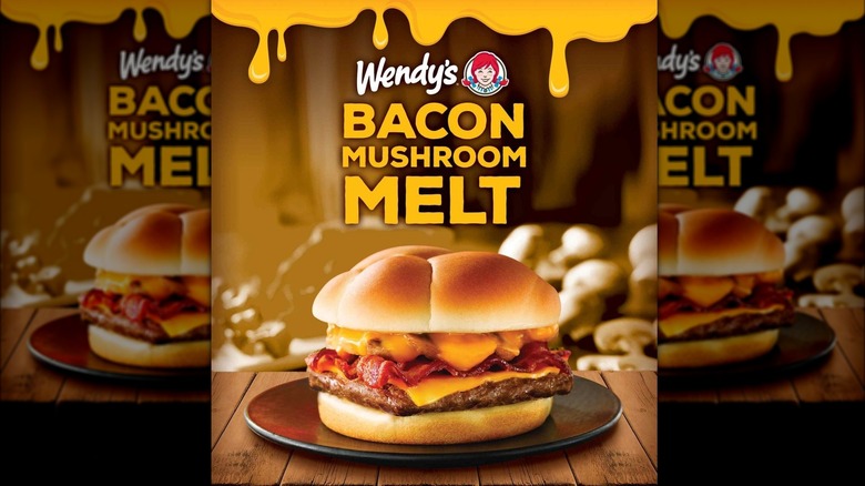 Wendy's Bacon Mushroom Melt